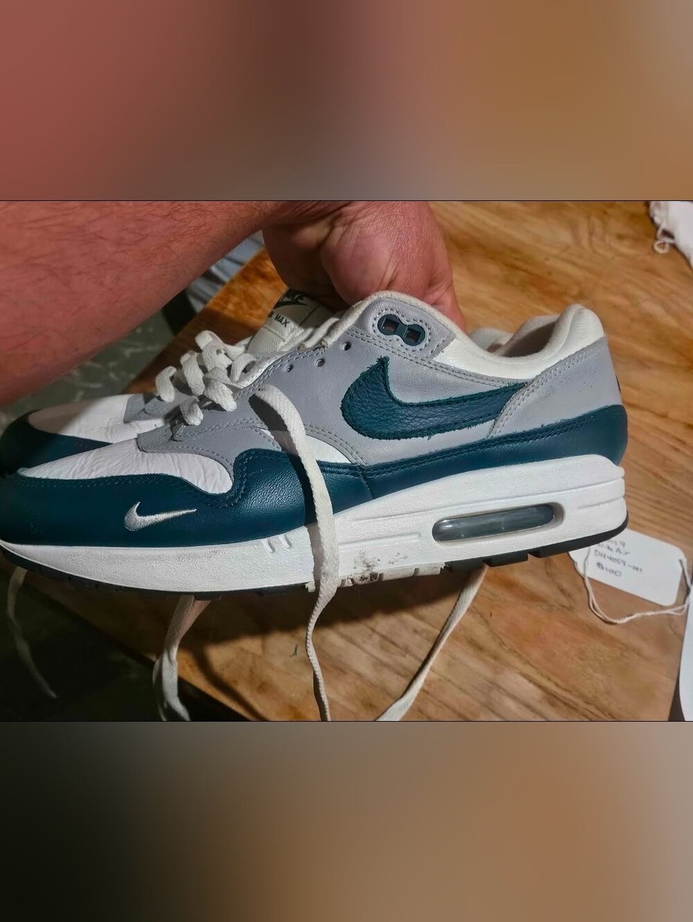Nike Air Max White & Blue  Sneakers